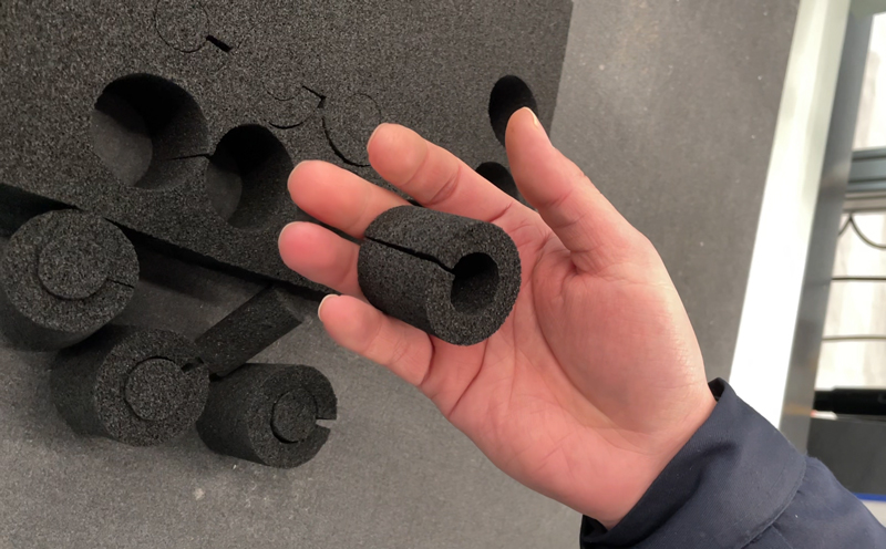 海綿內(nèi)襯切割樣品